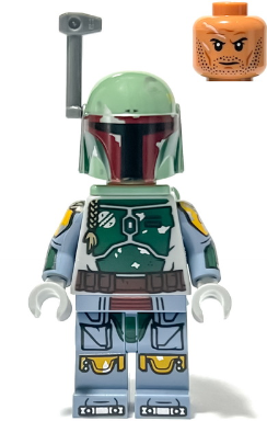 Minifigur Boba Fett - Helmet, Jet Pack