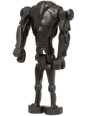 Minifigur Super Battle Droid - Pearl Dark Gray