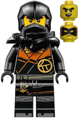 Minifigur Ninjago Cole - Dragons Rising, Hood