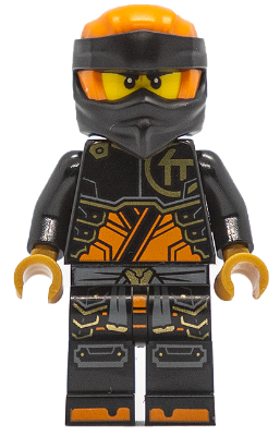 Minifigur Ninjago Cole - Dragons Rising, Head Wrap