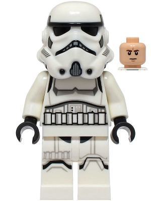 Minifigur Imperial Stormtrooper - Male, Dual Molded Helmet