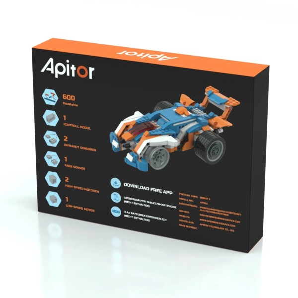 Apitor Robot X (12-in-1) programmierbar mit Appsteuerung