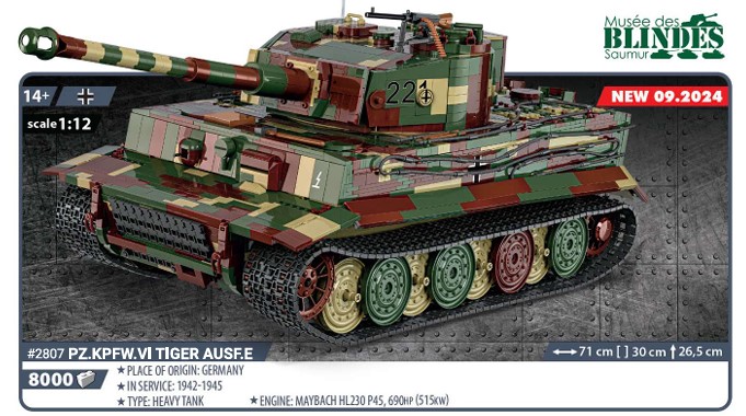 PzKpfw VI Tiger Ausf. E 1:12 Executive Edition