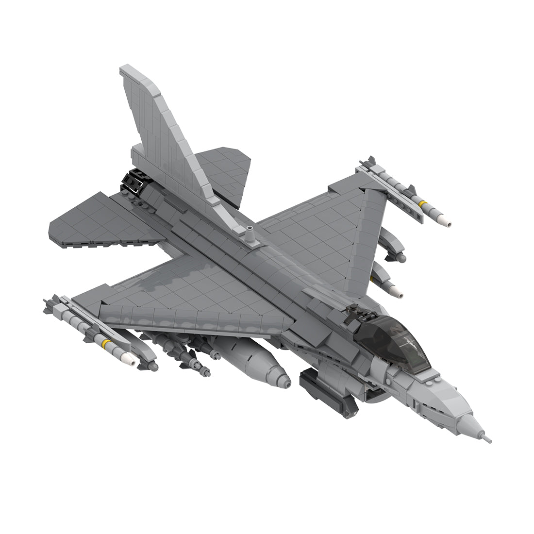 F-16C Aircraft Klemmbausteine