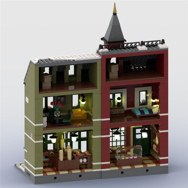 MOC-127667 Winter Village Bakery