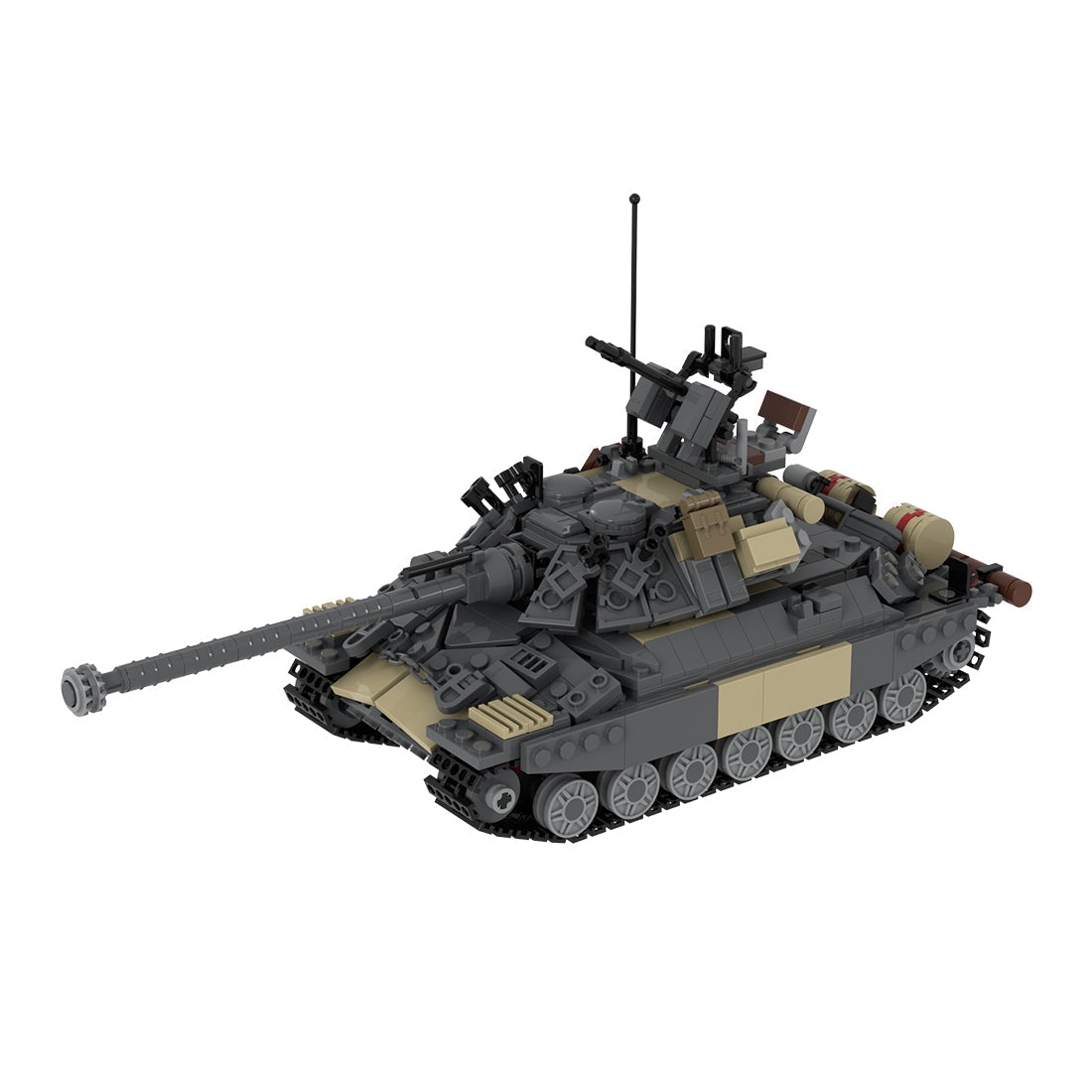 Schwerer Militärpanzer  Klemmbausteine