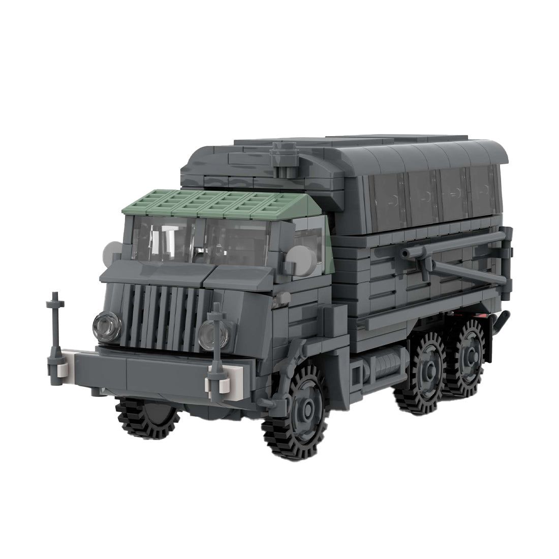 Star  Off-road Truck Military Klemmbausteine