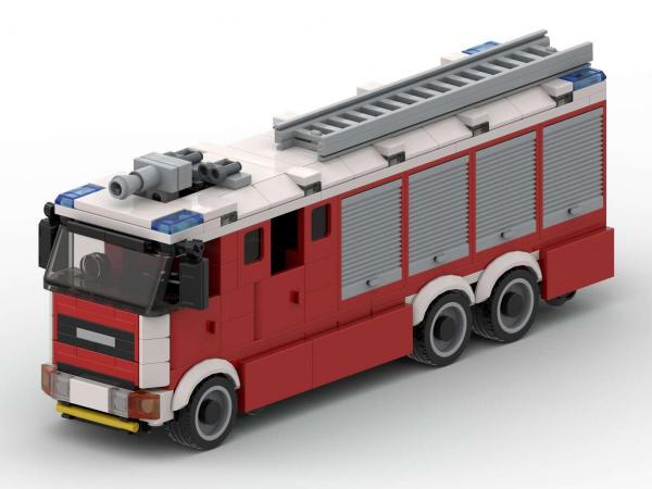 Feuerwehr Zweiwege Fahrzeug