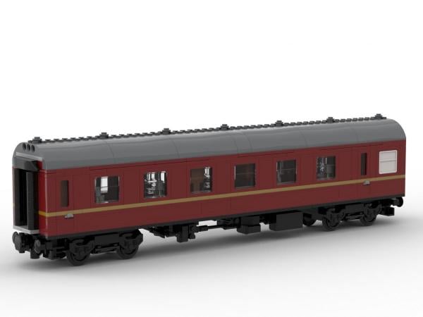 Schottische Museumsbahn - 1te Klasse Abteilwaggon (8w)