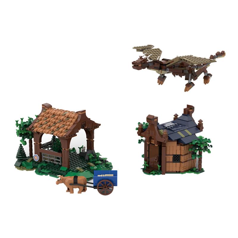 Medieval Castle Adventure- Dragon, Stables and Wizard’s House