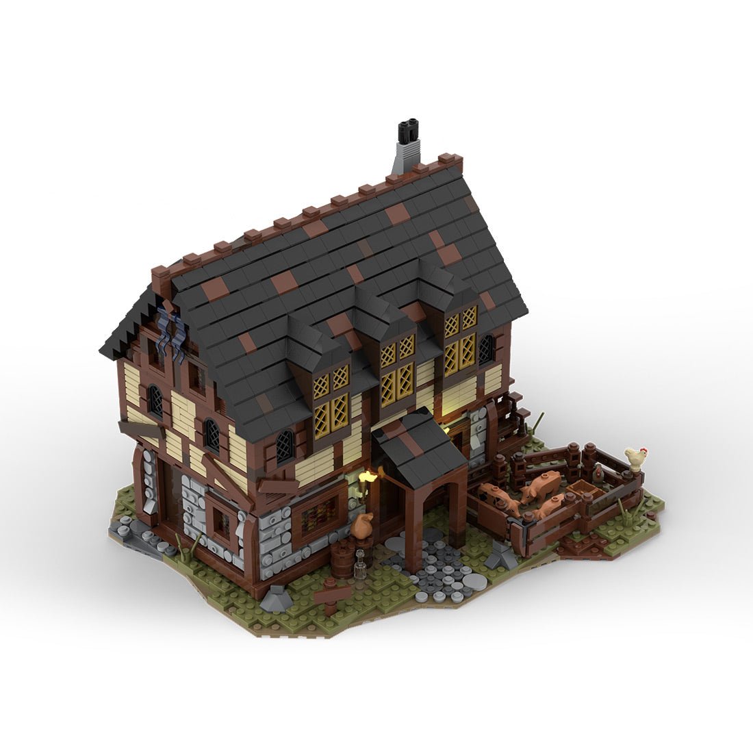 Medieval Trader`s House & Farm