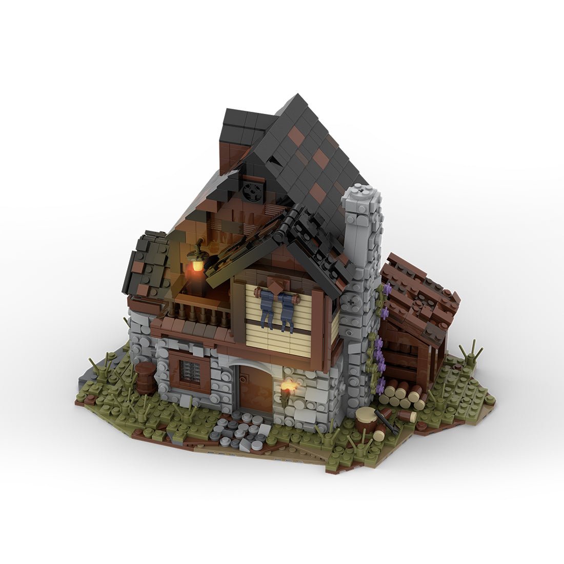 MOC Custom Medieval House