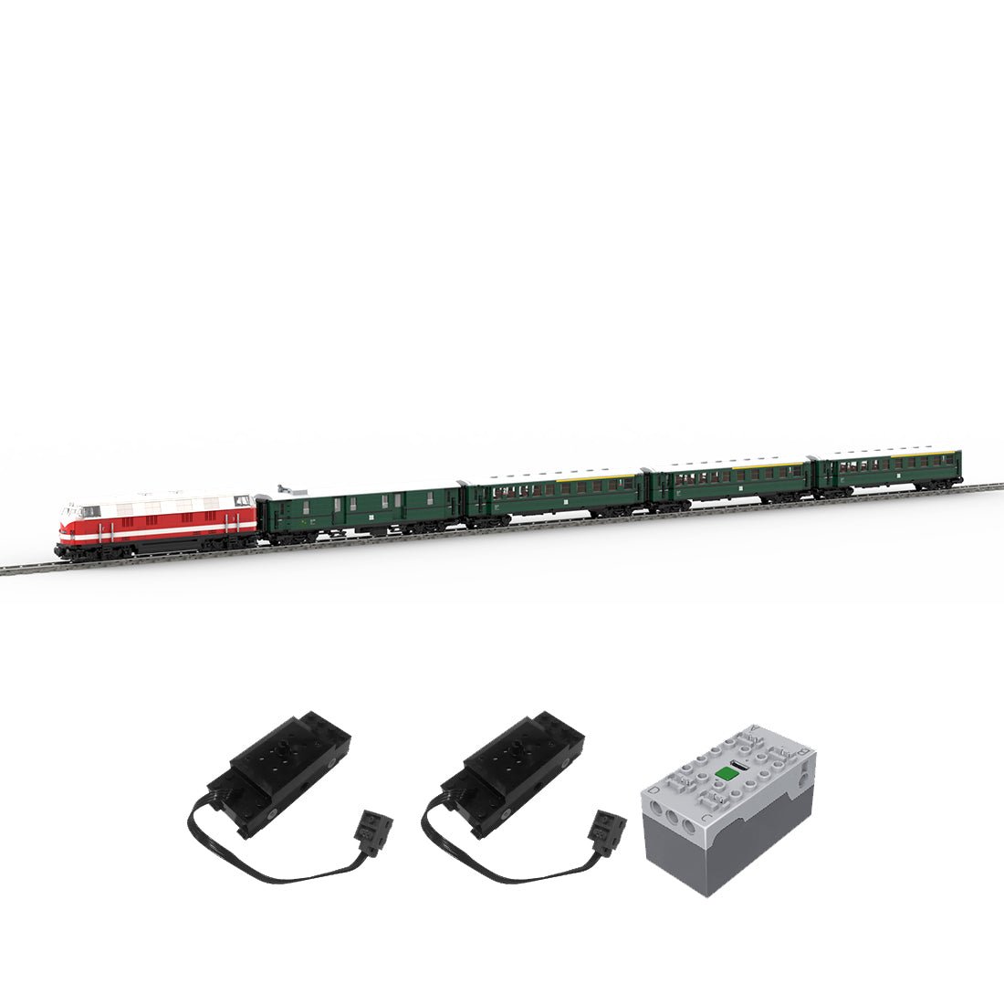 MOC-68729+MOC-183352+ BR118 Train Klemmbuateine