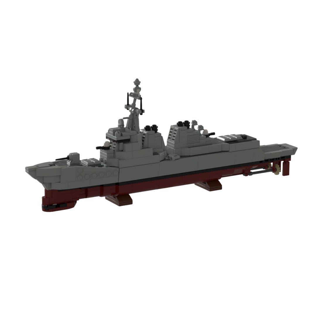 Maßstab 1/485: USS Oscar Austin DDG-79 – Militär klemmbausteine