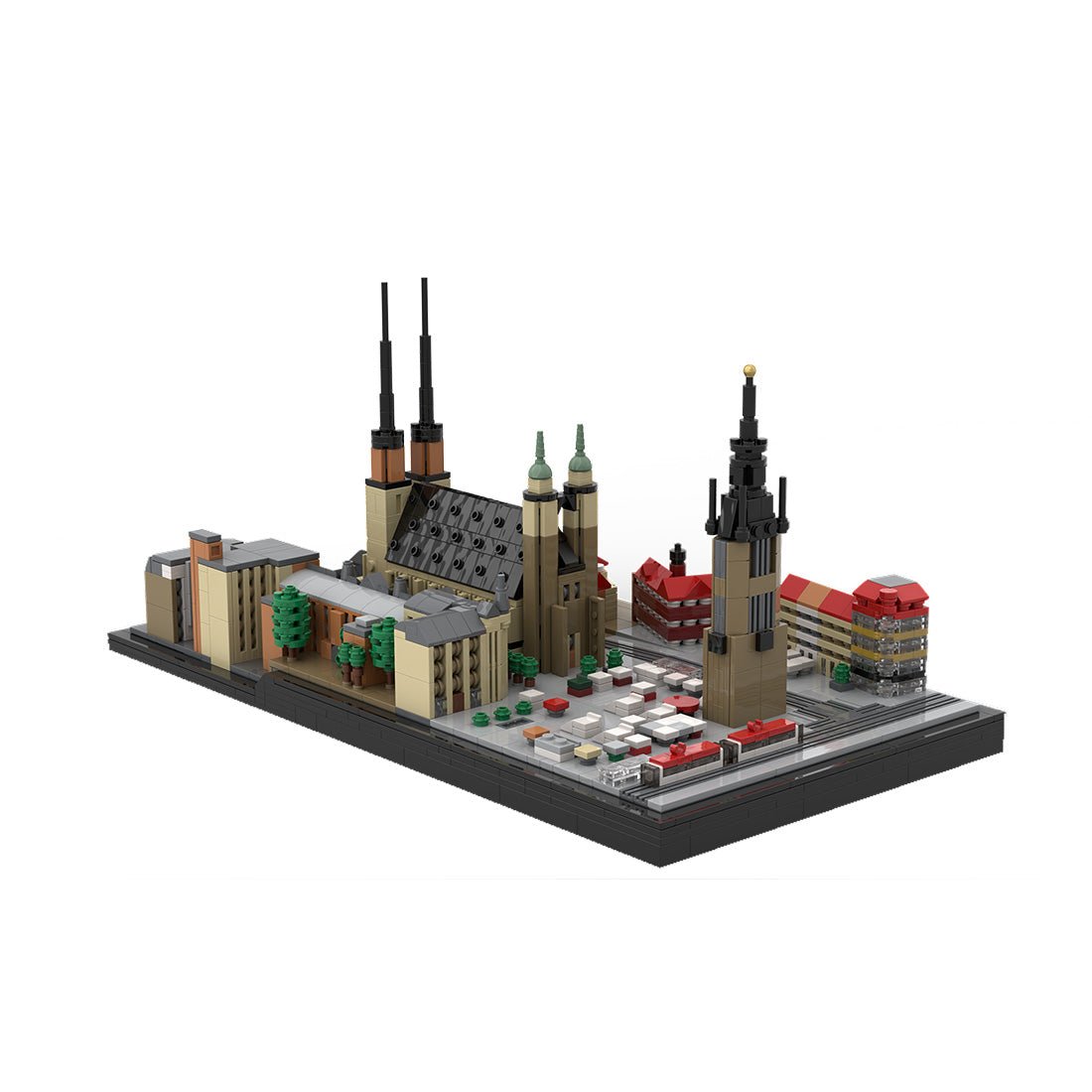 MOC-188589 City of five towers, Halle (Saale), Germany