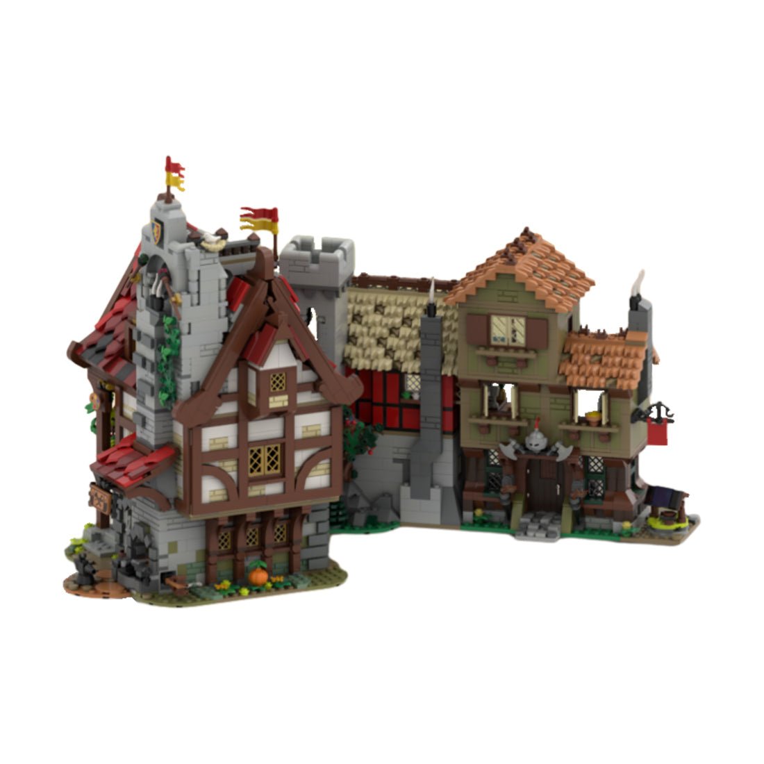 Medieval village (Tavern, smithy)