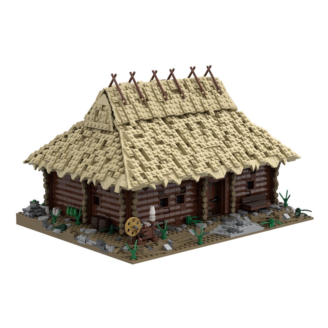 Medieval Taylorsgreen Village Weaving House