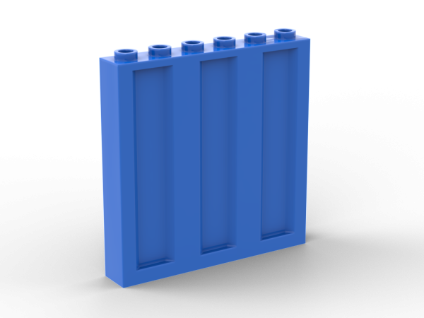 Container Panel 1 x 6 x 5 - blue- Teilenummer: 23405