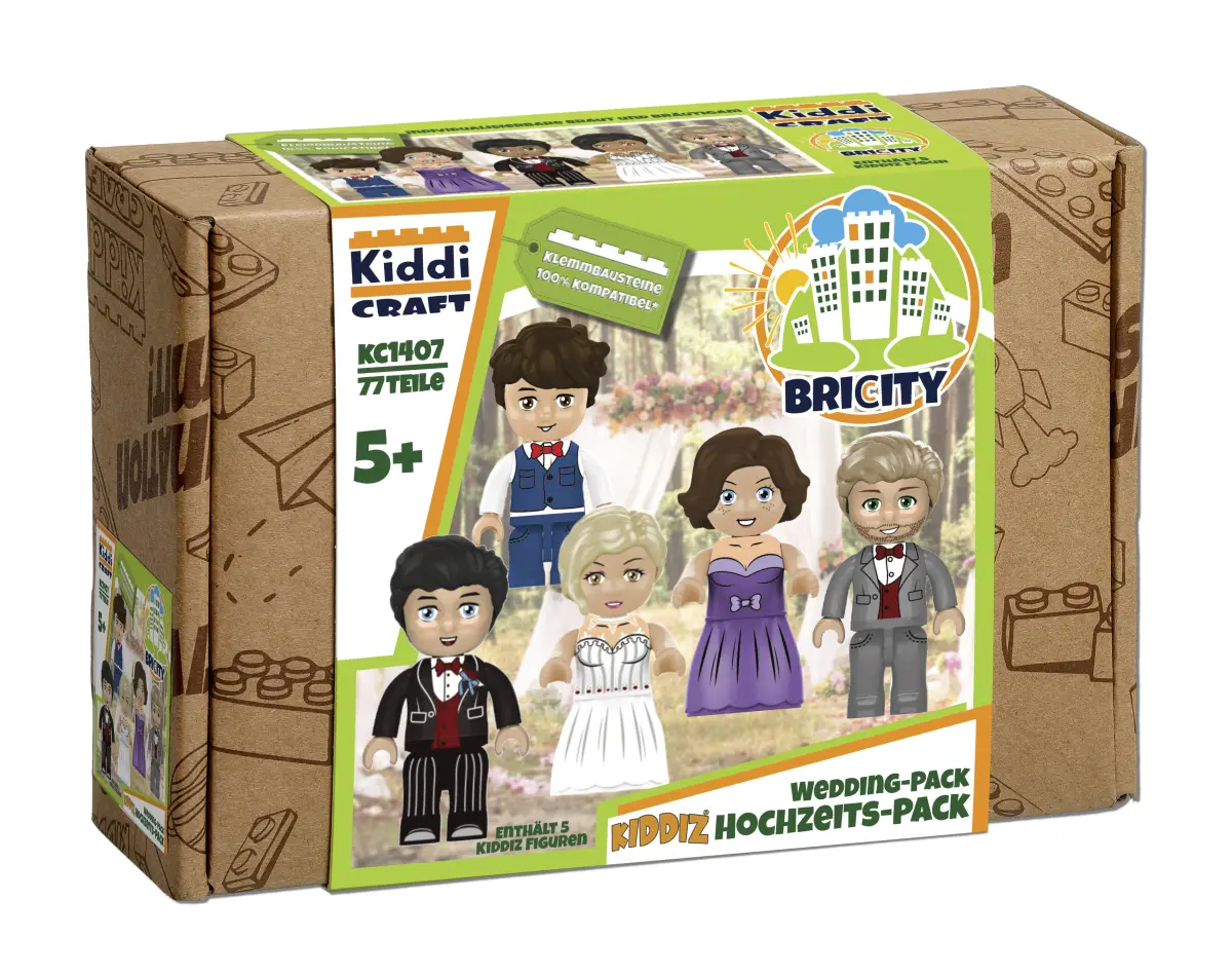 KIDDIZ Figuren-Pack: Hochzeit