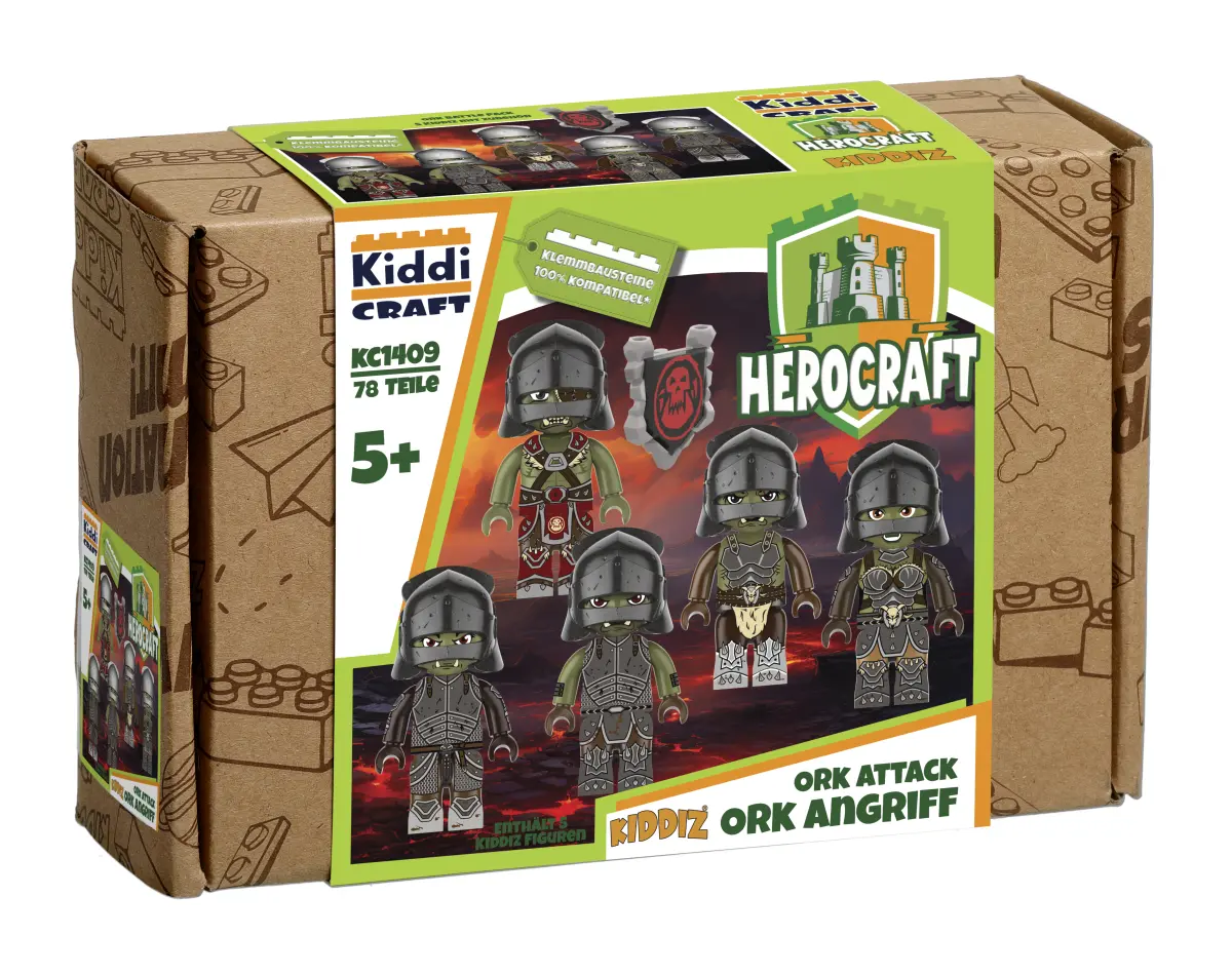 KIDDIZ Figuren-Pack: Ork Angriff