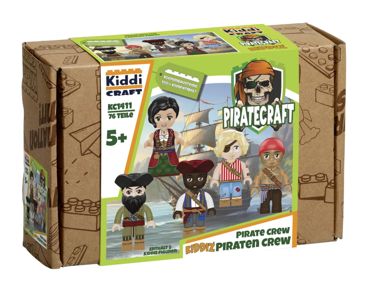 KIDDIZ Figuren-Pack: Piraten Crew