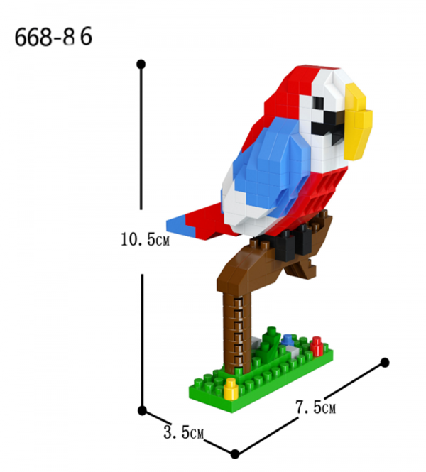 Papagei (diamond blocks)