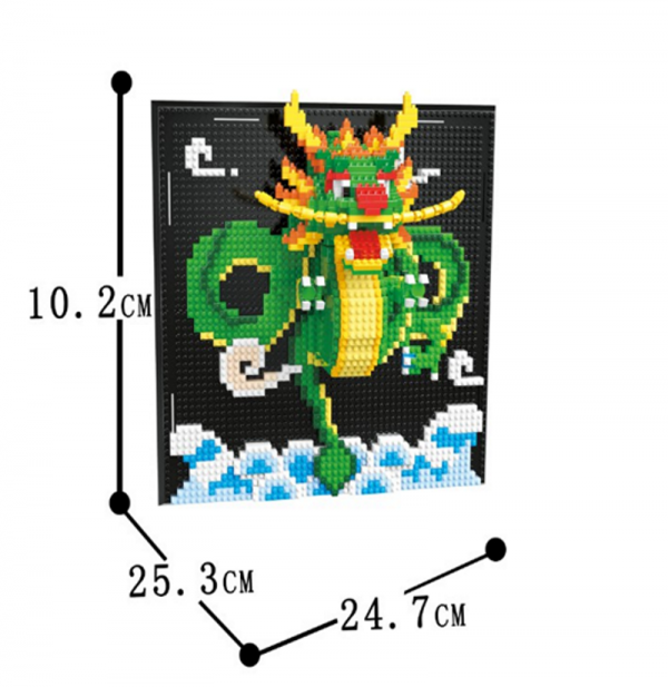 Green Dragon (diamond blocks)