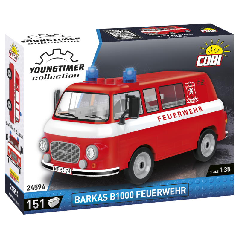 Youngtimer Barkas B1000 Feuerwehr