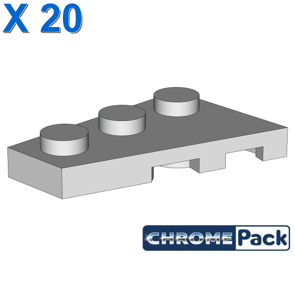 LEFT PLATE 2X3 W/ANGLE, 20 pcs