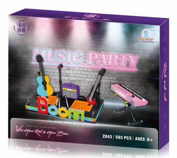 Music Party: Gitarren und Keyboard (mini blocks)