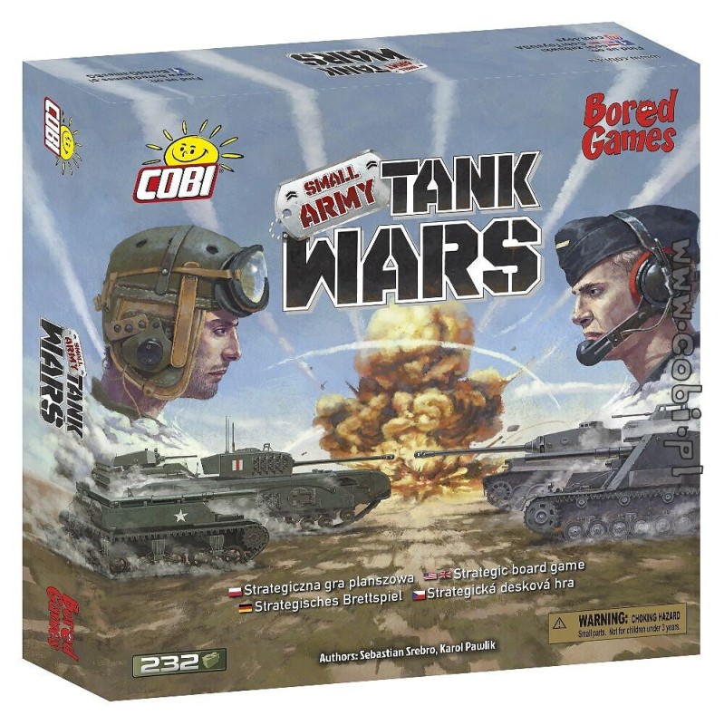 Tank wars board game