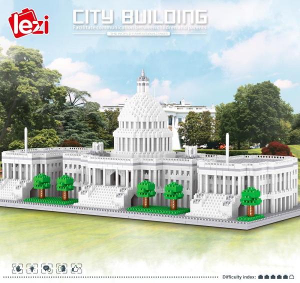 United States Capitol (diamond blocks)