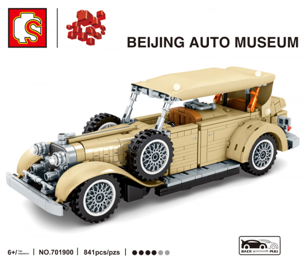 Oldtimer in beige