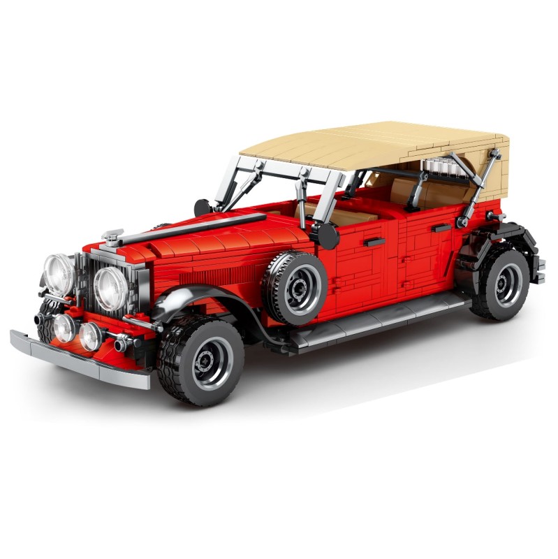 Oldtimer Cabrio in rot