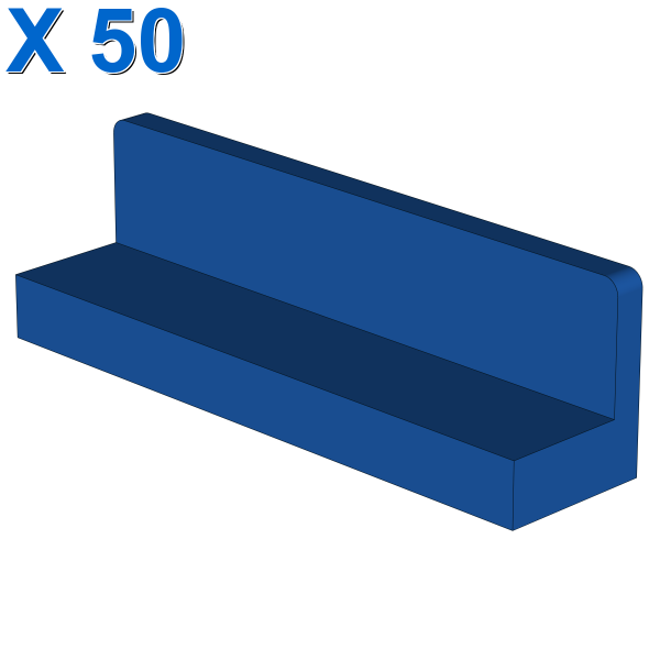 WALL ELEMENT 1X4X1 ABS X 50