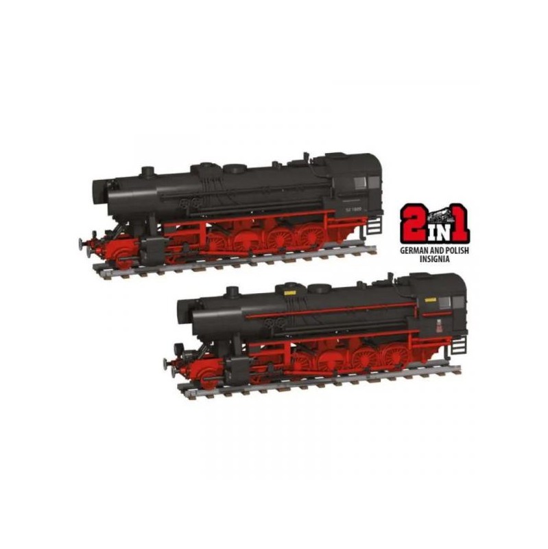 BR52 Dampflokomotive 2in1