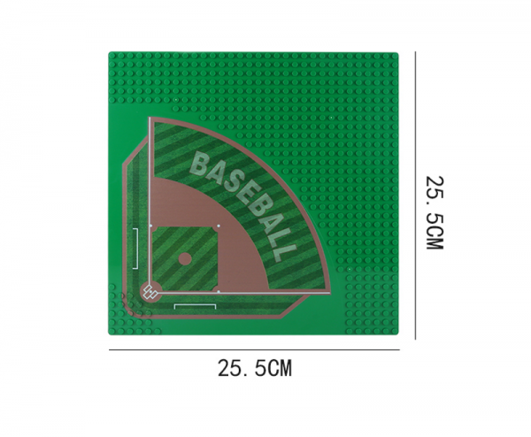 Grundplatte Straße 32x32, Baseballplatz