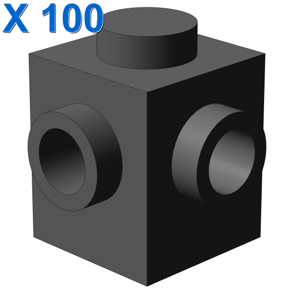 BRICK 1X1, W/ 2 KNOBS, CORNER X 100