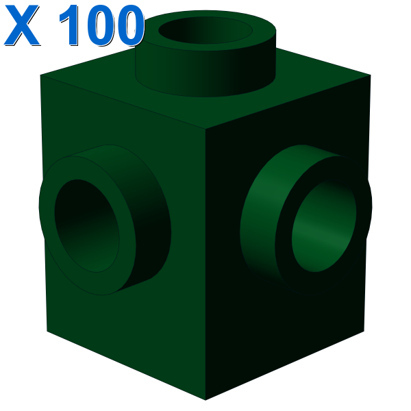 BRICK 1X1 W. 4 KNOBS X 100