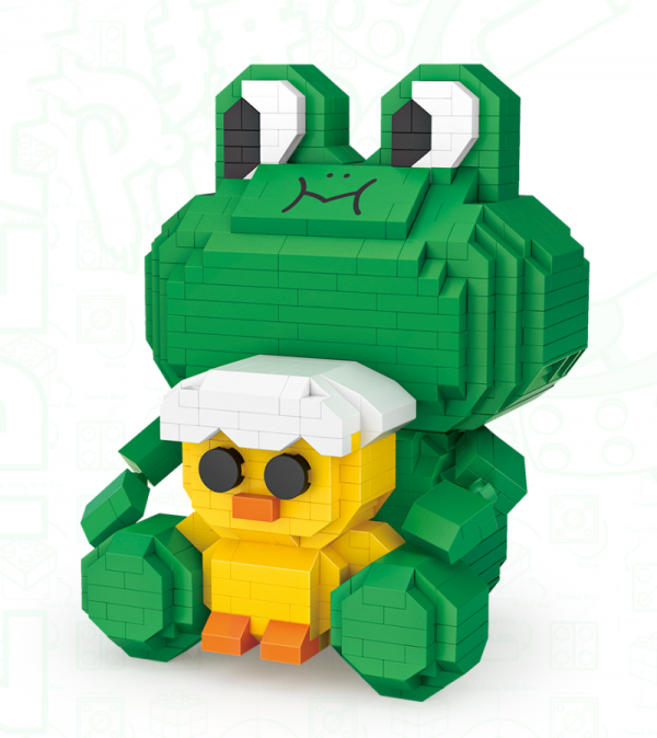 Frosch Leo (diamond blocks)