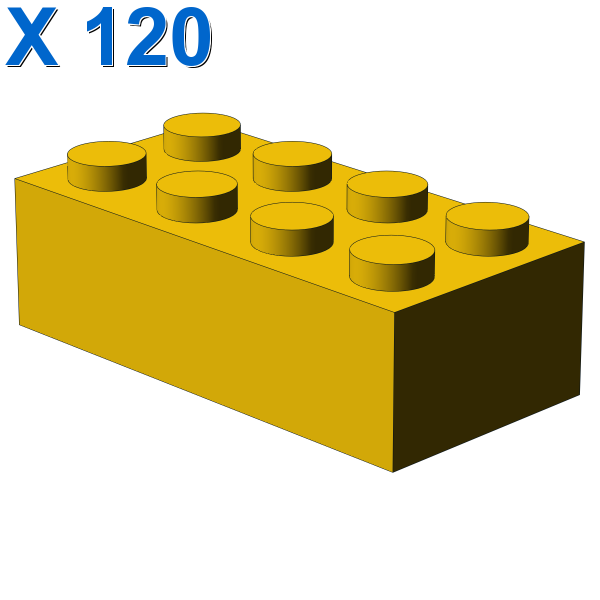 BRICK 2X4 X 120