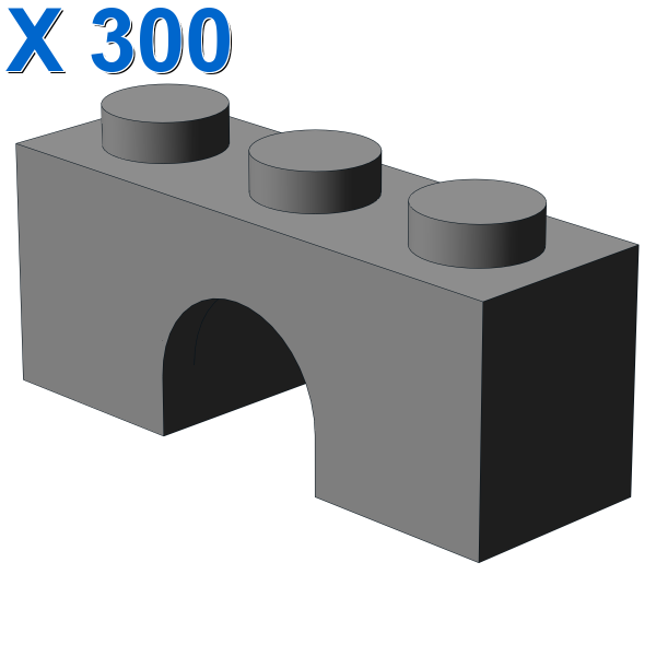 BRICK W. BOW 1X3 X 300