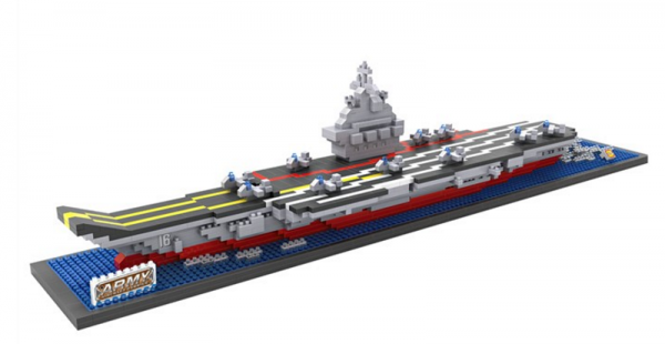 Liaoning ship (diamond blocks)