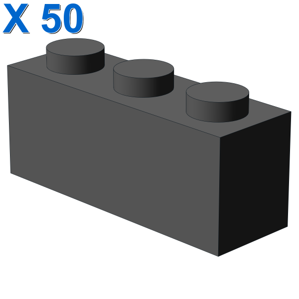 BRICK 1X3 X 50