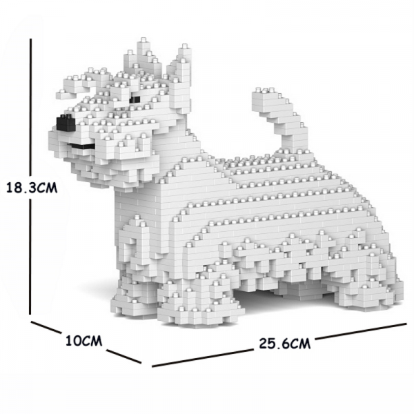 Schottischer Terrier weiß