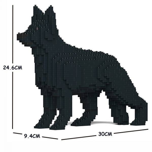 Deutscher Schäferhund schwarz