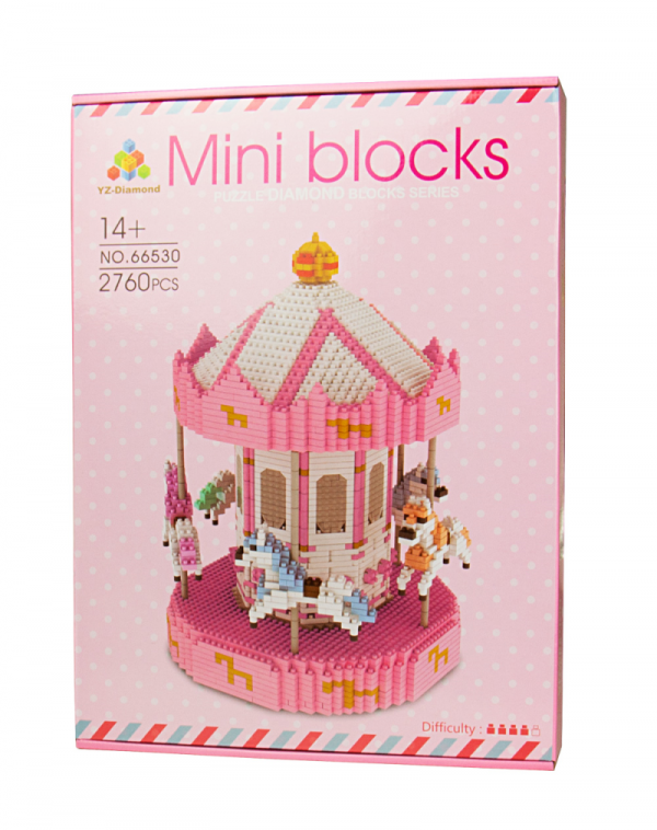 Whirligig pink (diamond blocks)