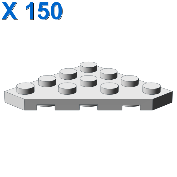 CORNER PLATE 45 DEG. 4X4 X 150