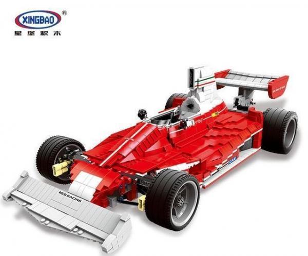 Red Power Racing Car