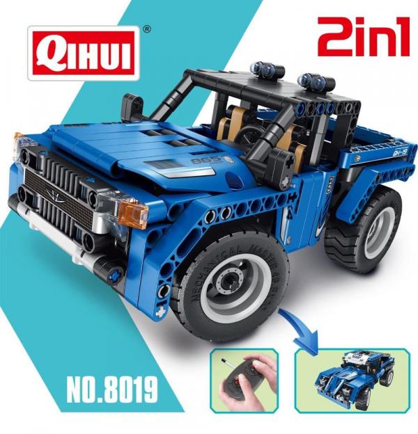 Ferngesteuertes Auto, blau, 2in1. 4CH